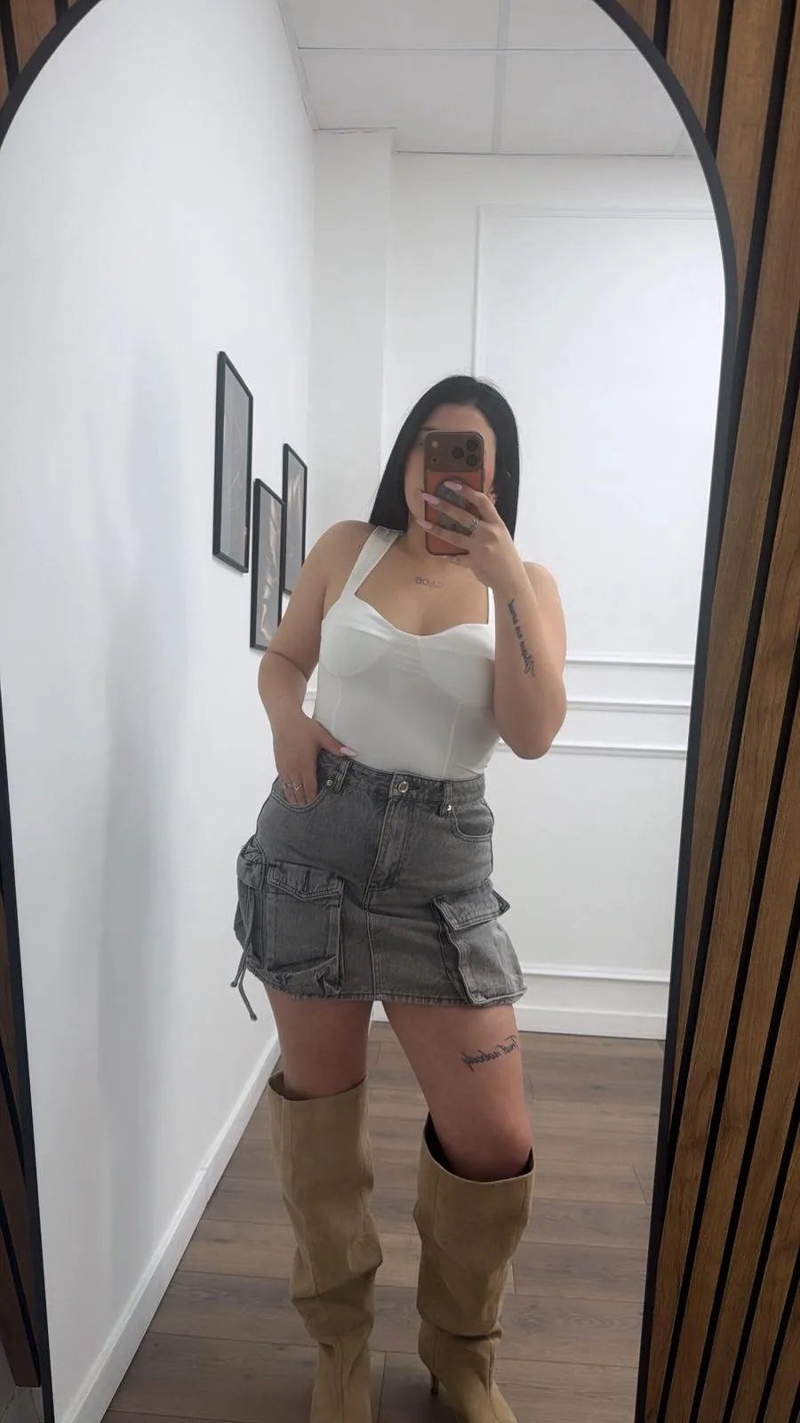 Halter Sculpt Top