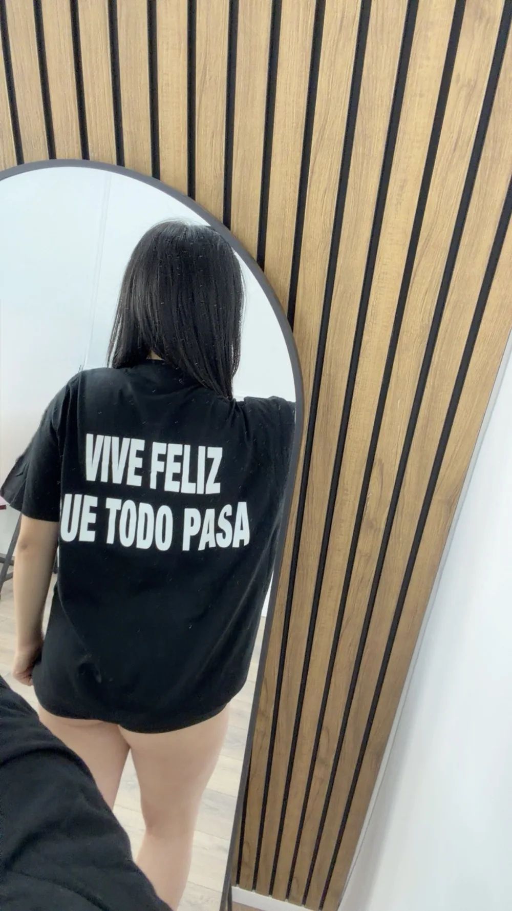 T-shirt Vive Feliz Que Todo Pasa