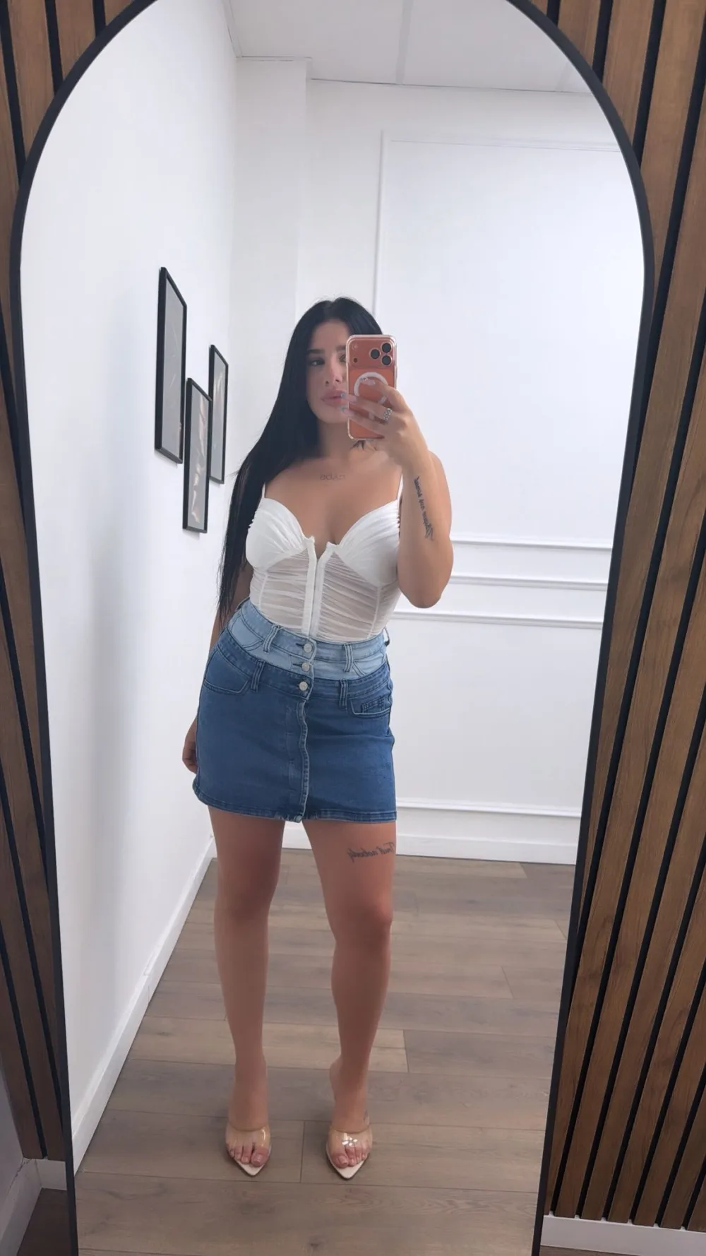 Mesh Corset Body