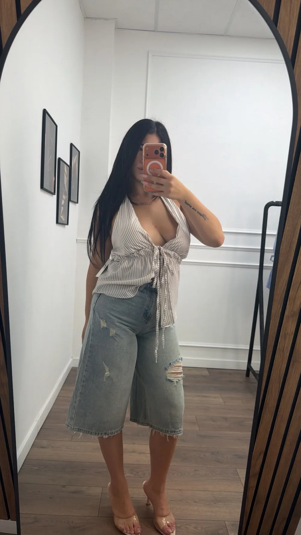 Vintage Denim Bermuda