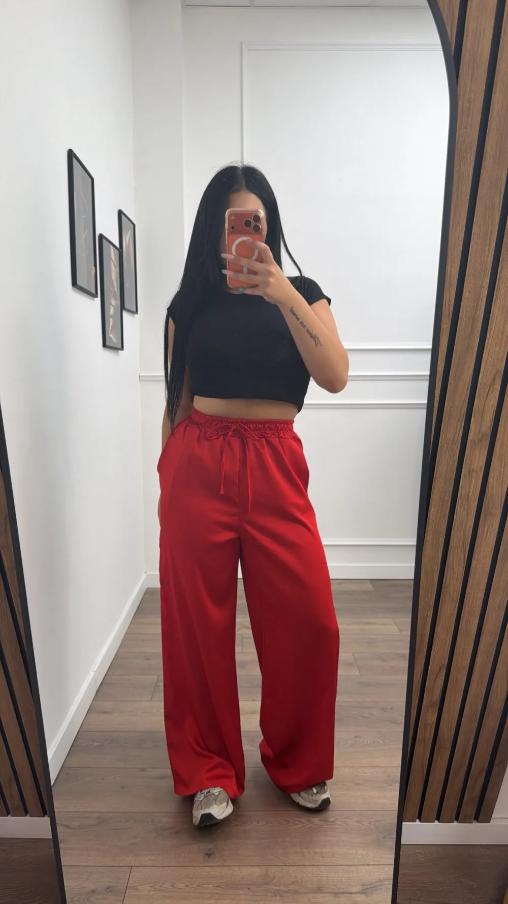 Satin Wide Leg Pants