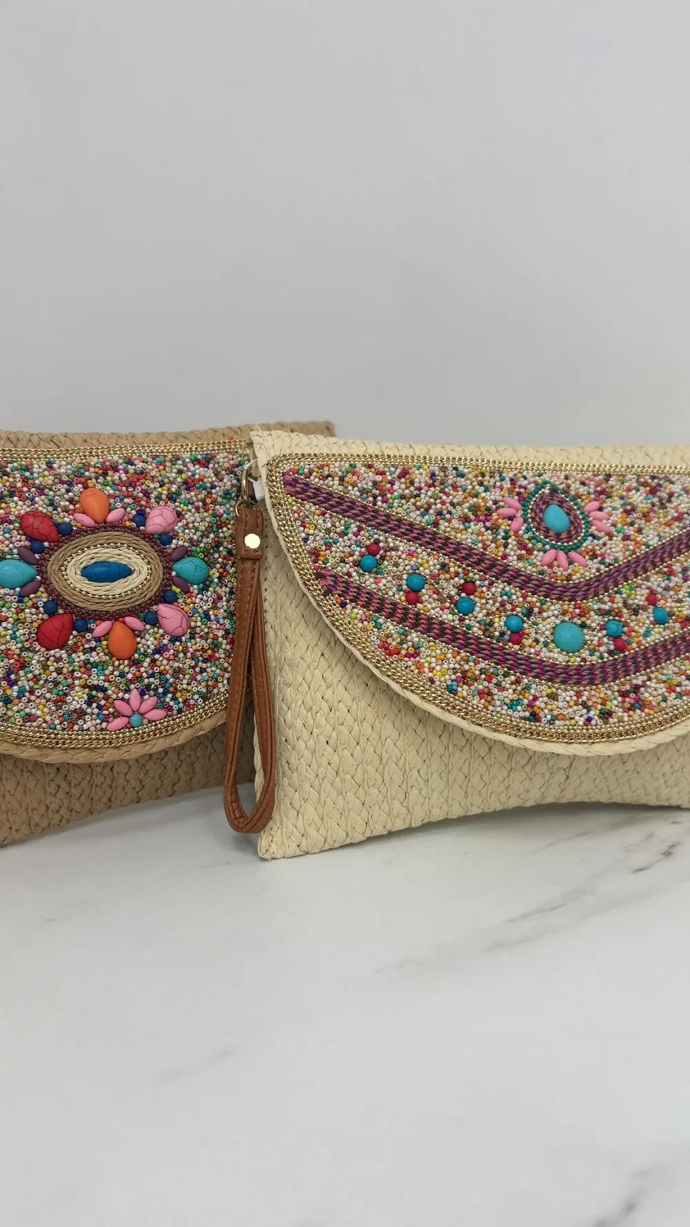 Boho Beads Clutch