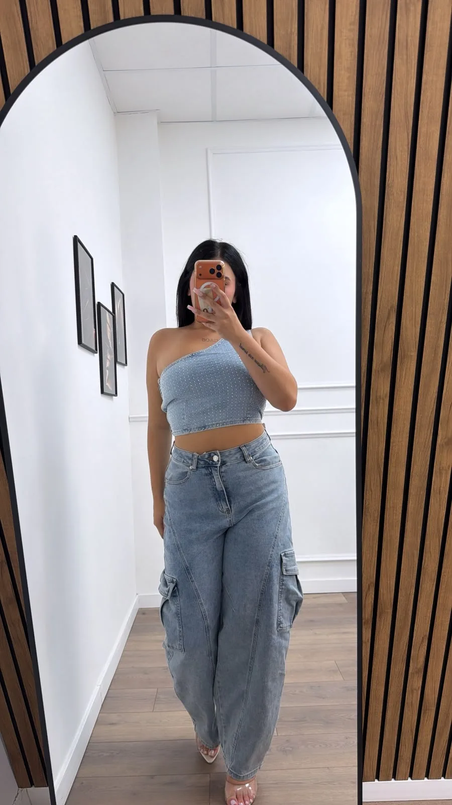 Top Denim Opaline
