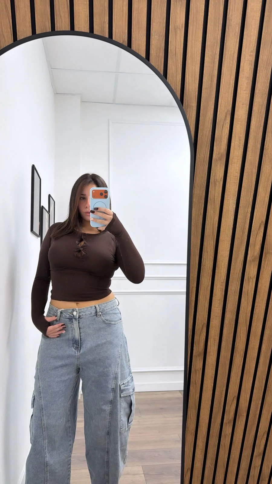 Bow Cut-Out Top
