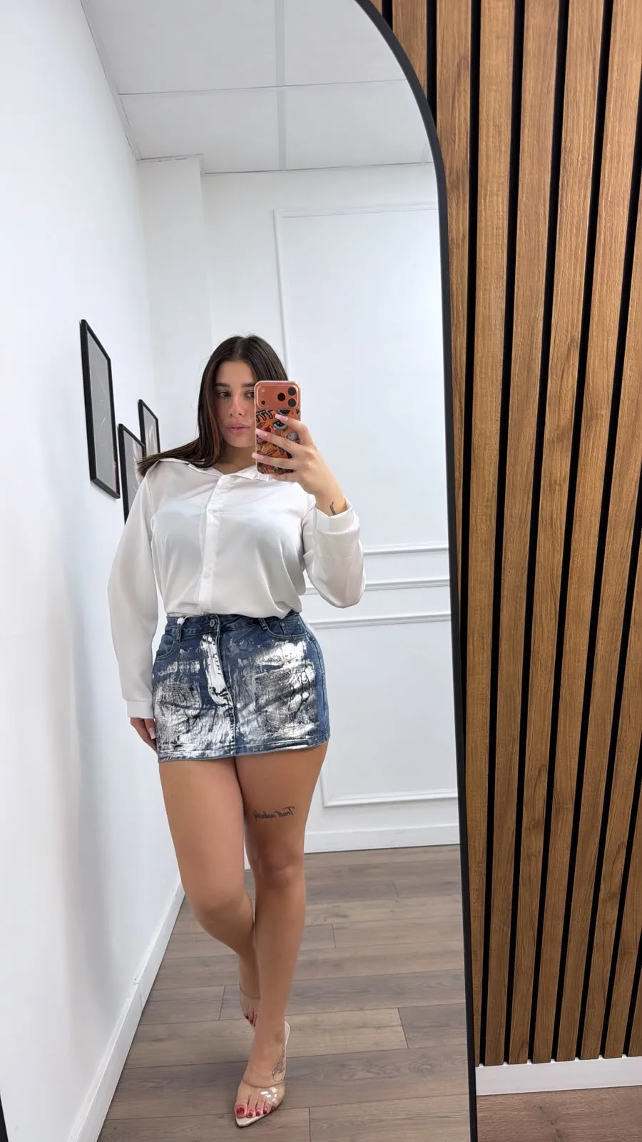 Camicia Raso Luna